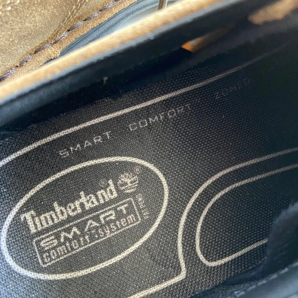 Timberland Smart Comfort Systems Brown Suede Lace Up Oxford Shoes Mens 10